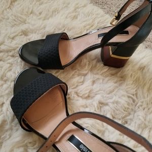 Kenzie stacked sandal